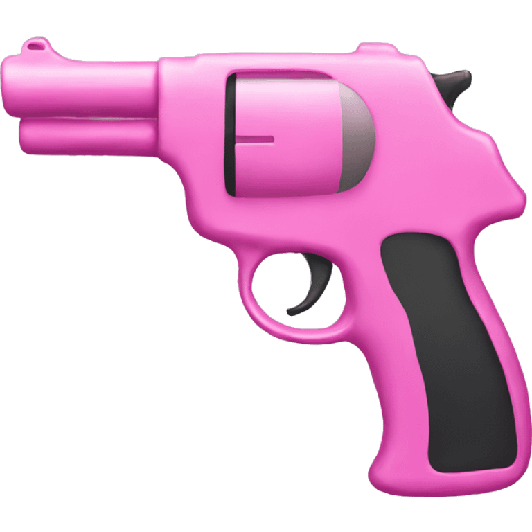 Pink gun emoji