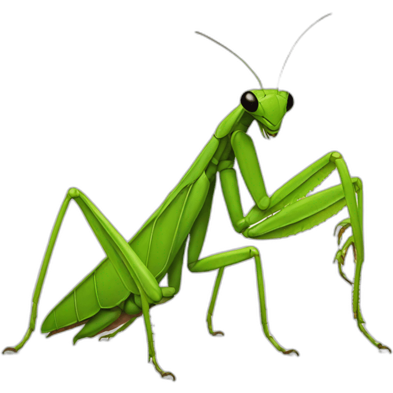 praying mantis emoji