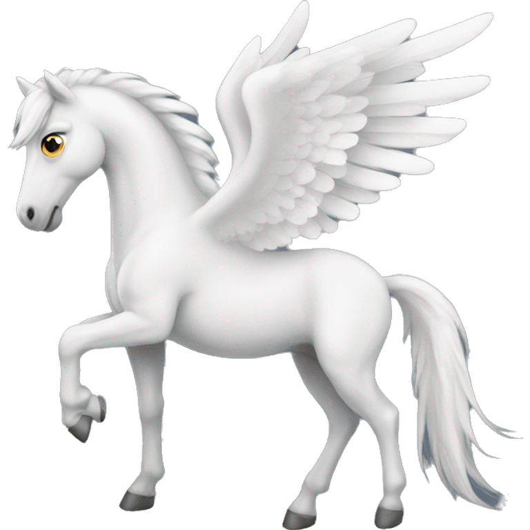 white pegasus emoji