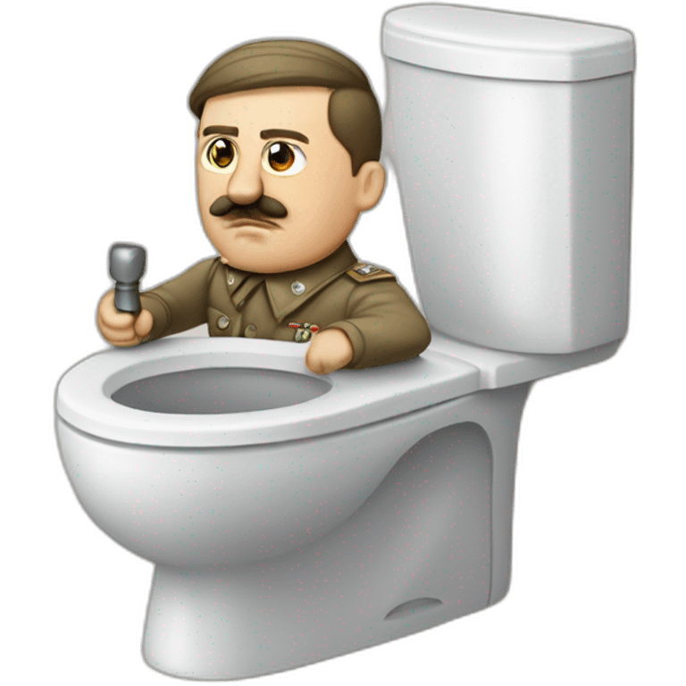 Hitler et Staline aux toilettes emoji