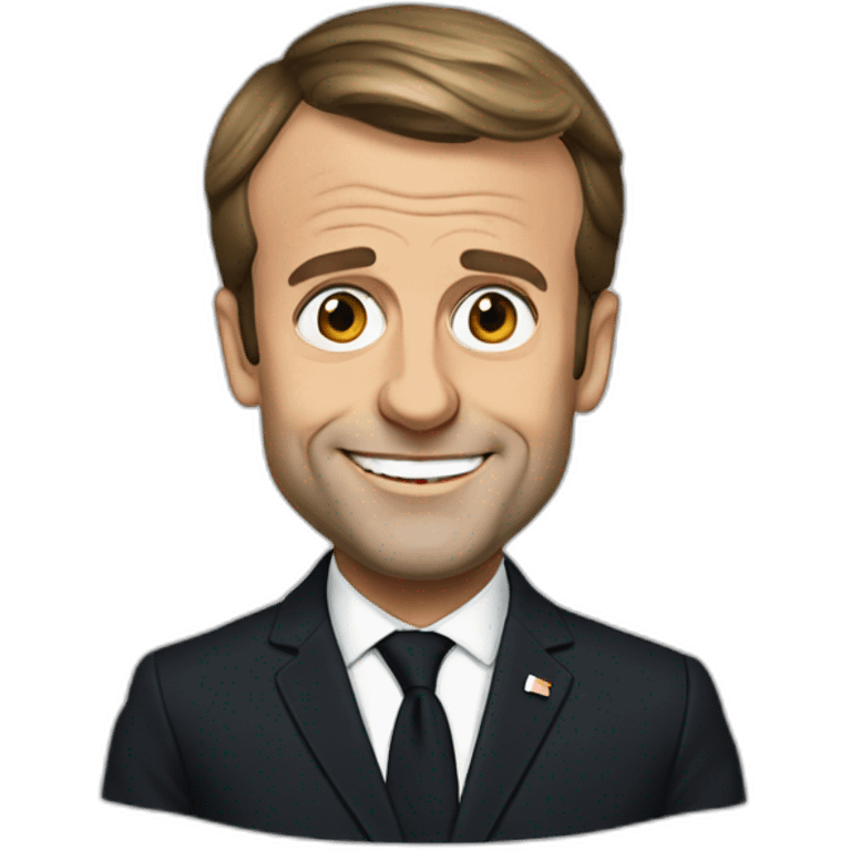 Emmanuel Macron emoji