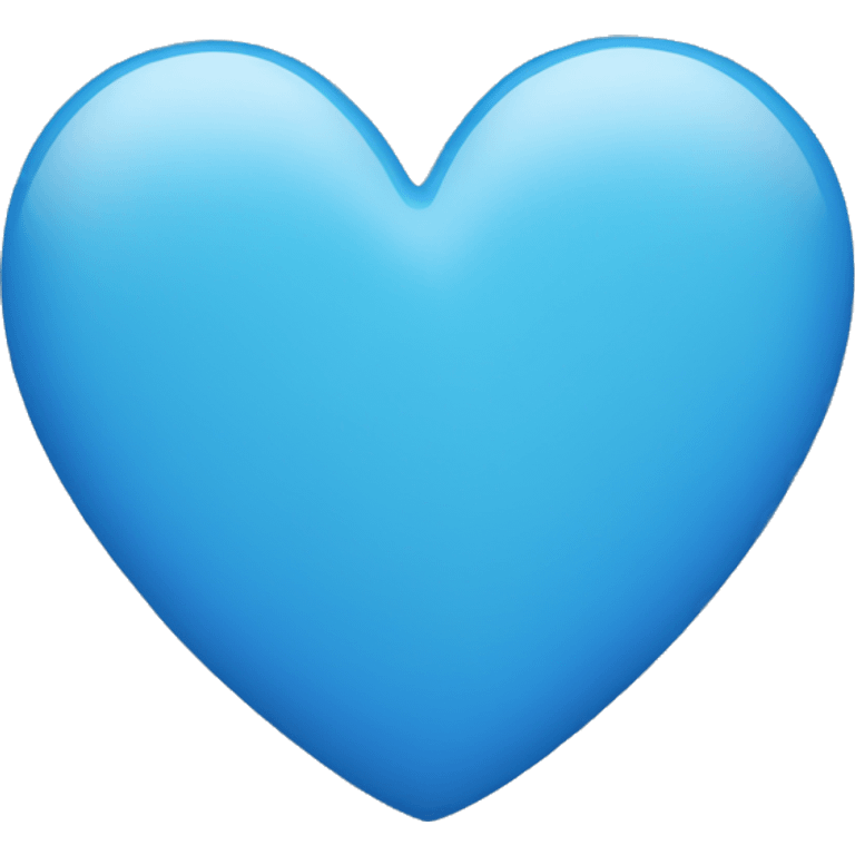 blue heart emoji