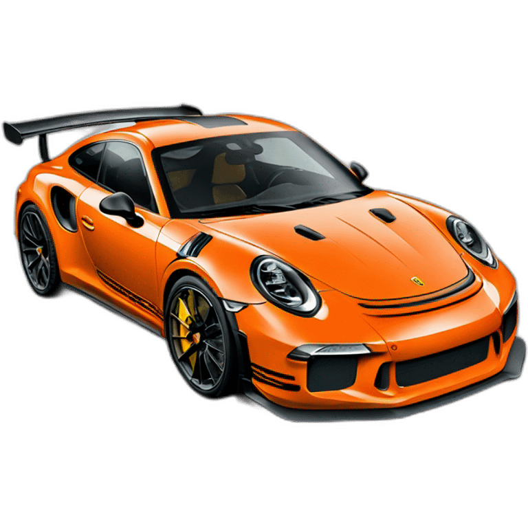 porcshe 911 GT3 RS emoji