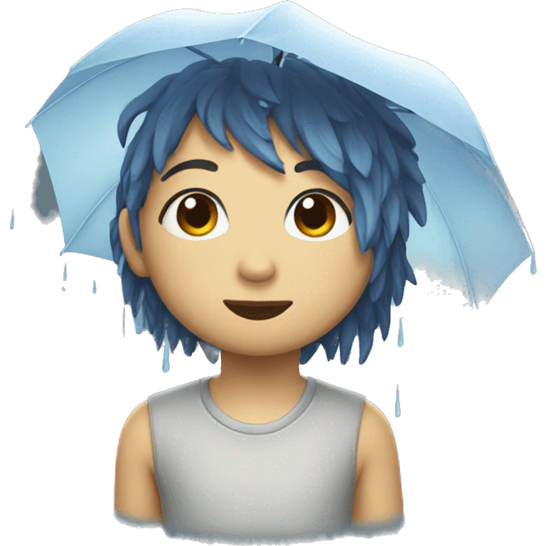 cute rain emoji