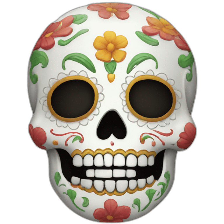 Sugar skull emoji