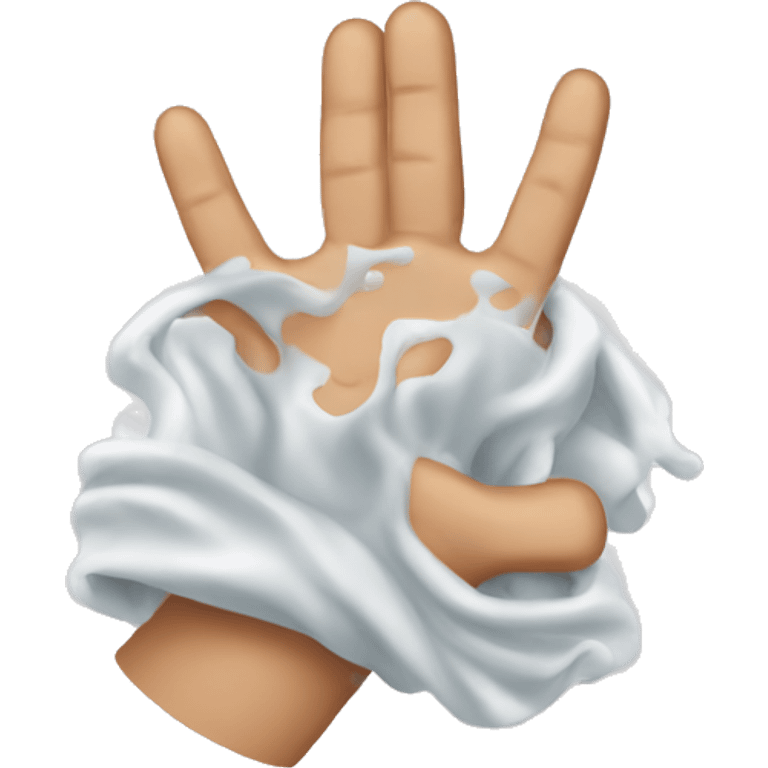 Create a emojis that illustrate of washin and drying your hands emoji