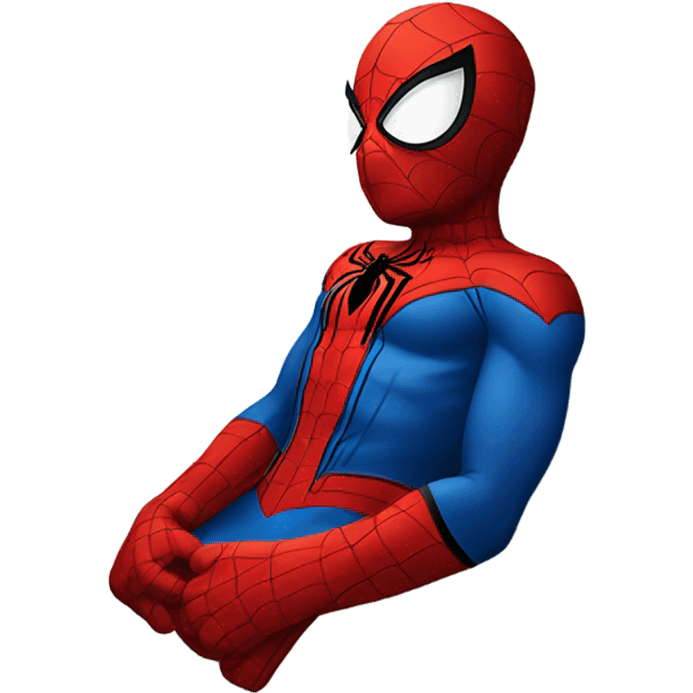 spider man sleeping emoji