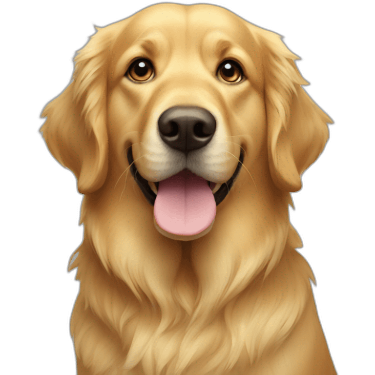 Golden retriver emoji