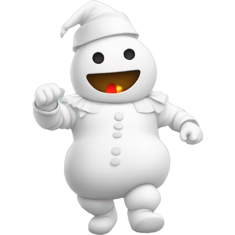 bonhomme qui à peur  emoji