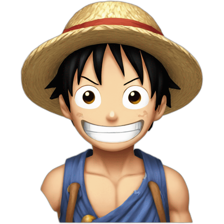 One piece luffy emoji