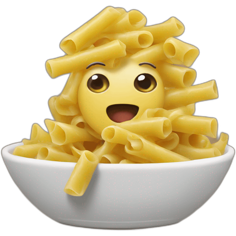 Pasta eating emoji