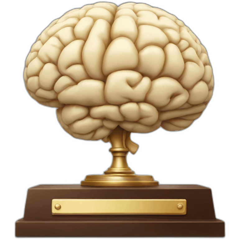 brain trophy emoji