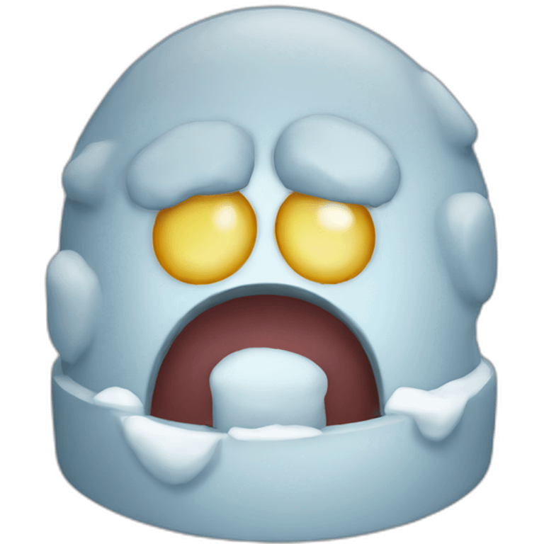 igloo dizzy face emoji