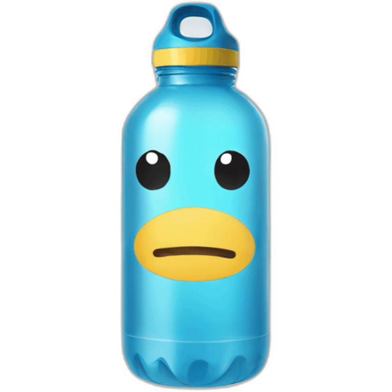 Kawaii water bottle emoji