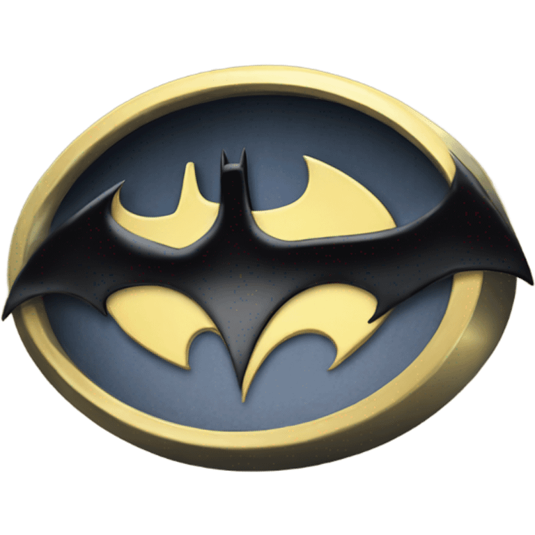 Batman logo emoji