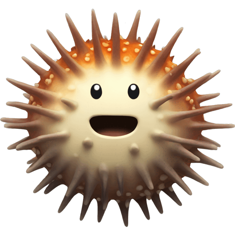 sea urchin emoji