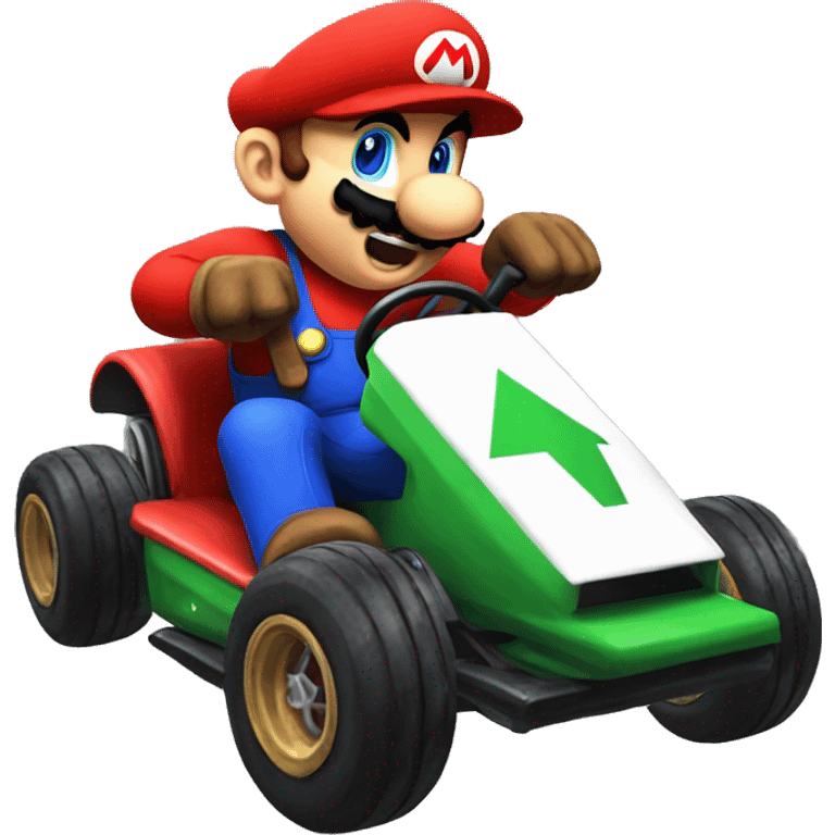 Super Mario kart emoji