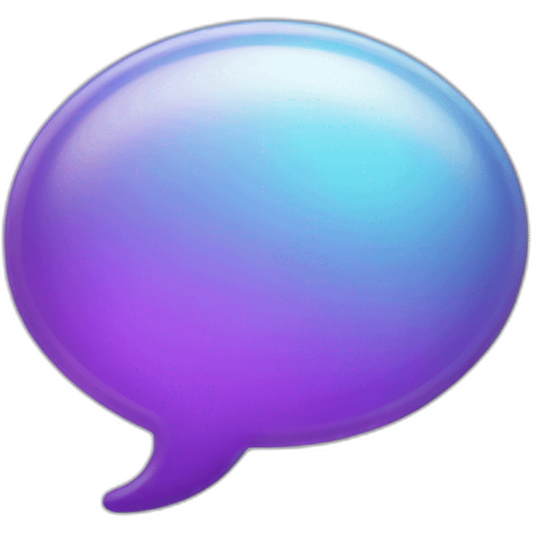 magic chat bubble emoji