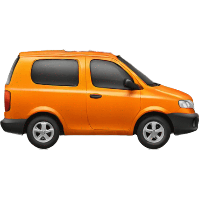 ORANGE delivery CAR emoji