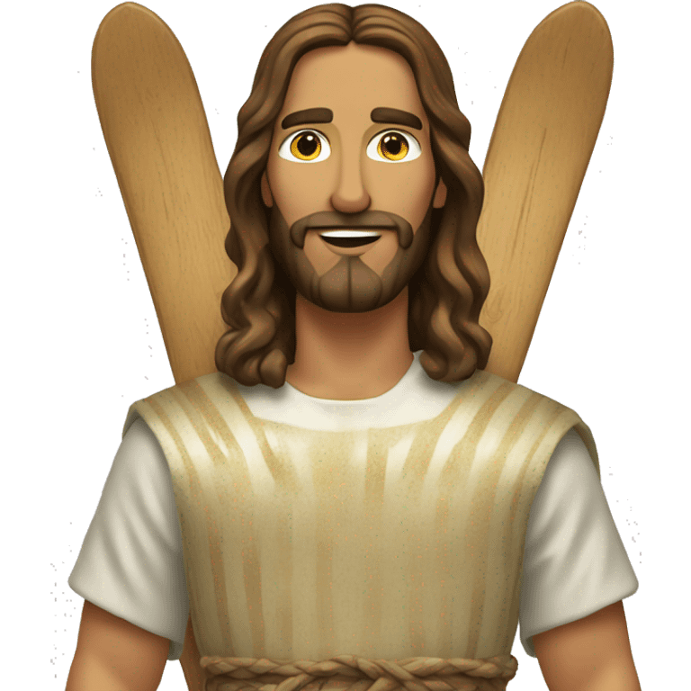 Jesus ski emoji