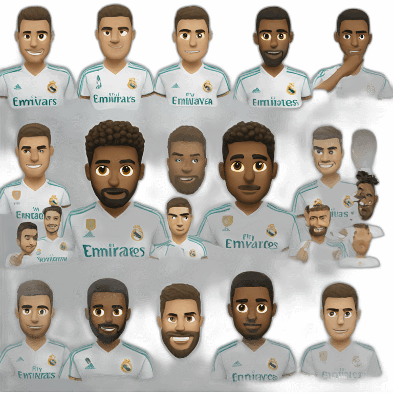 Real madrid emoji