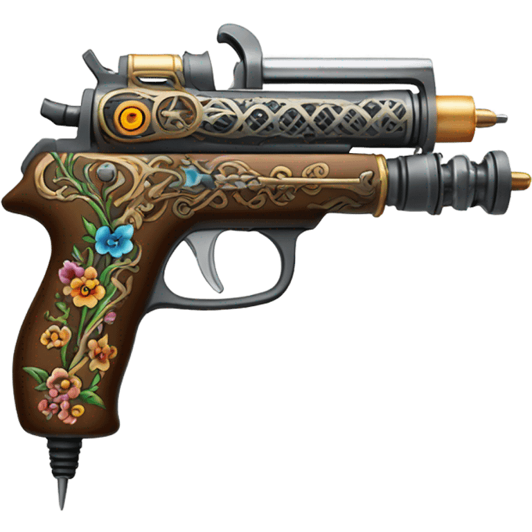 Tattoo gun  emoji