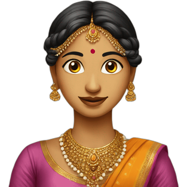 a rajasthani girl emoji