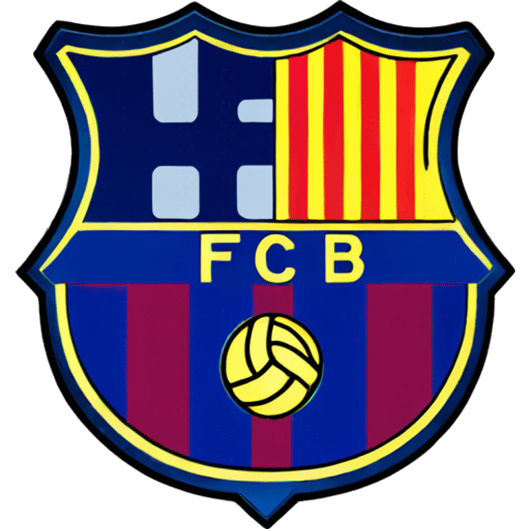 fc barcelona badge emoji