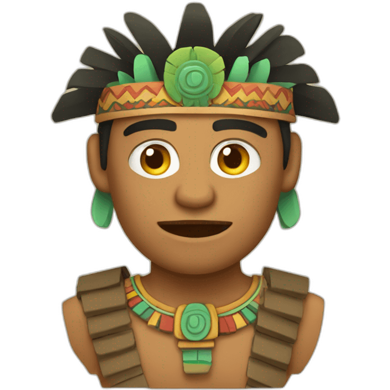 azteca-man emoji