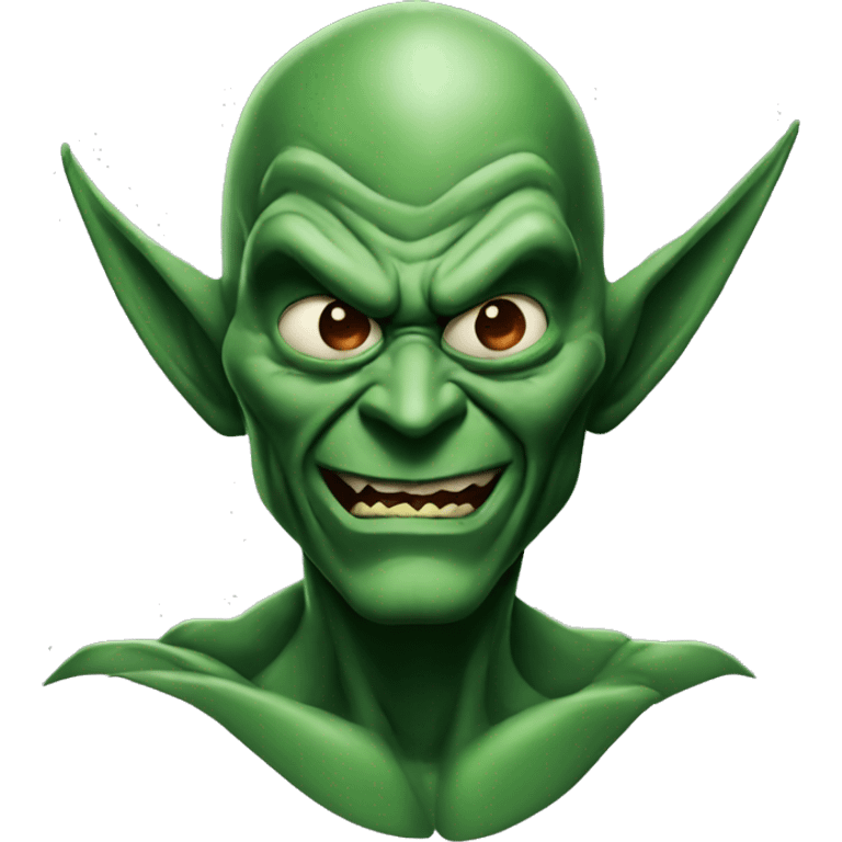 spidrman's green goblin emoji