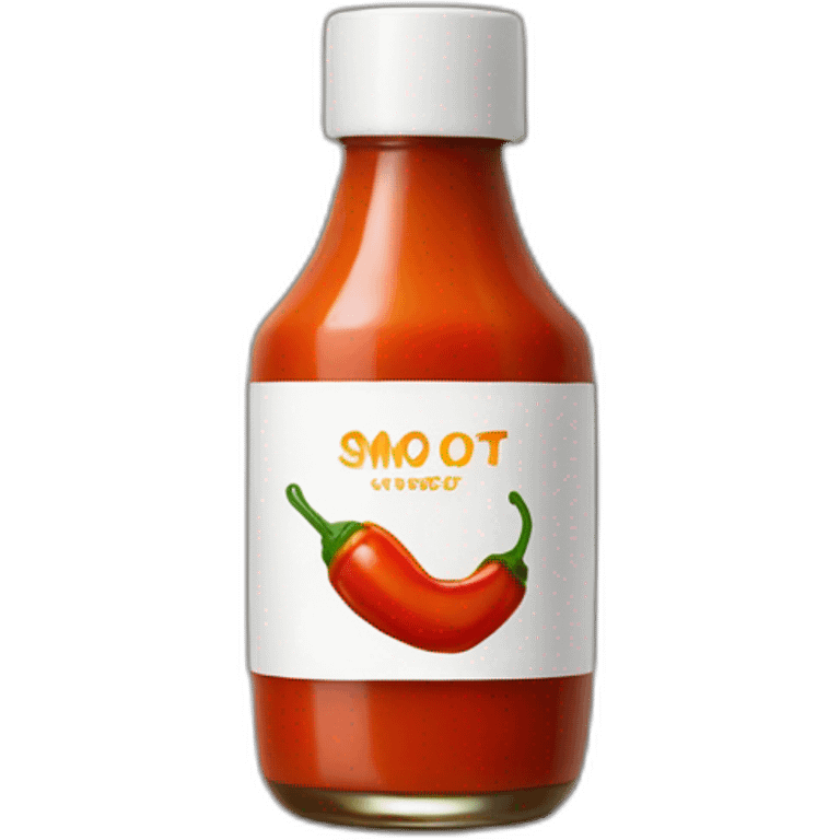 Hot sauce emoji