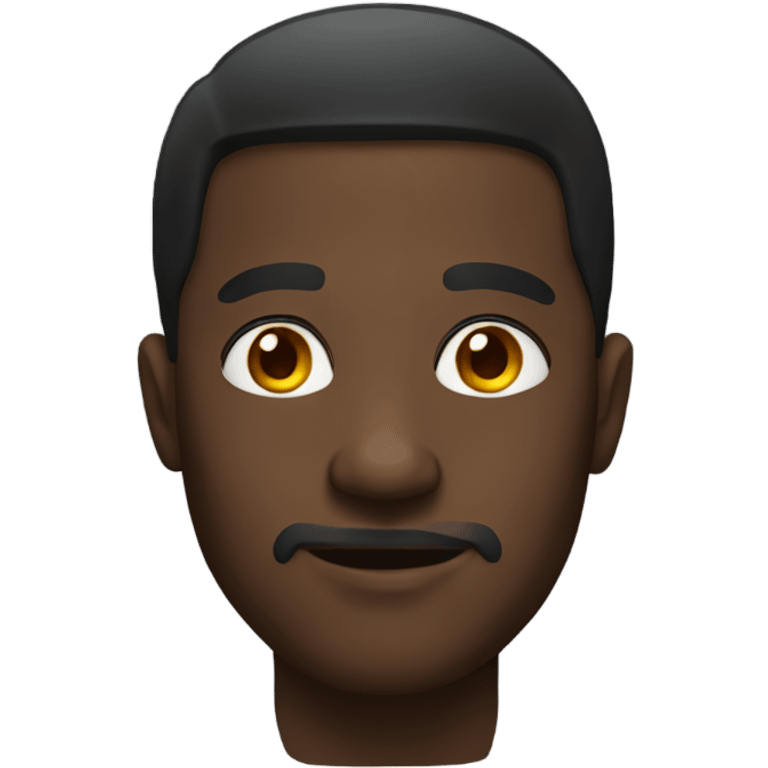 Black man emoji