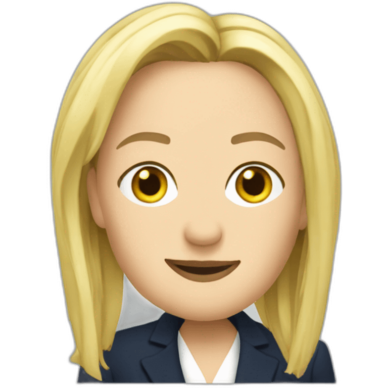 Le pen emoji