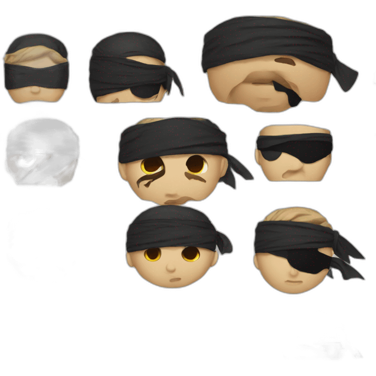 Pirate blindfold emoji