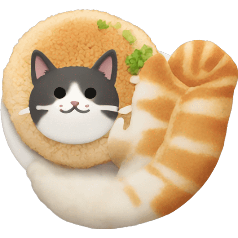 cat tonkatsu  emoji