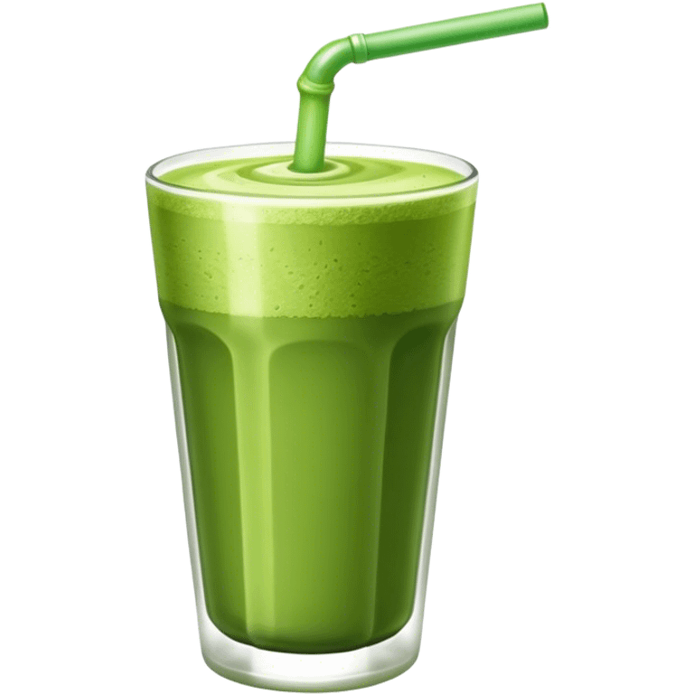 green matcha drink emoji