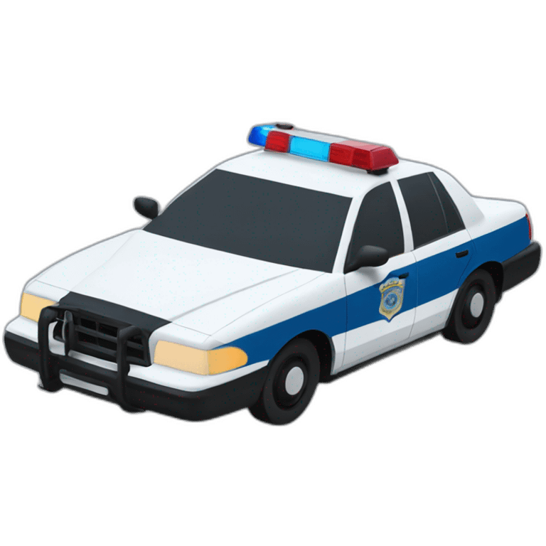 police car emoji