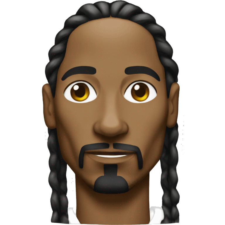 snoop dogg with cornrows emoji