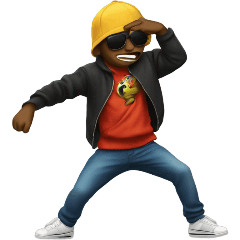 Dabbing on the haters emoji