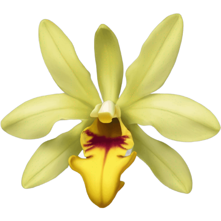 dendrobium officinale yellow flower emoji