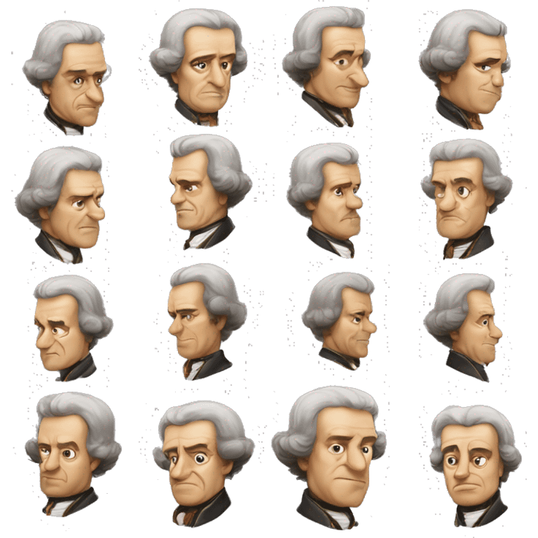 JOHANN HEINRICH PESTALOZZI PENSANDO emoji