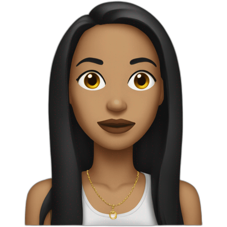 Aaliyah emoji