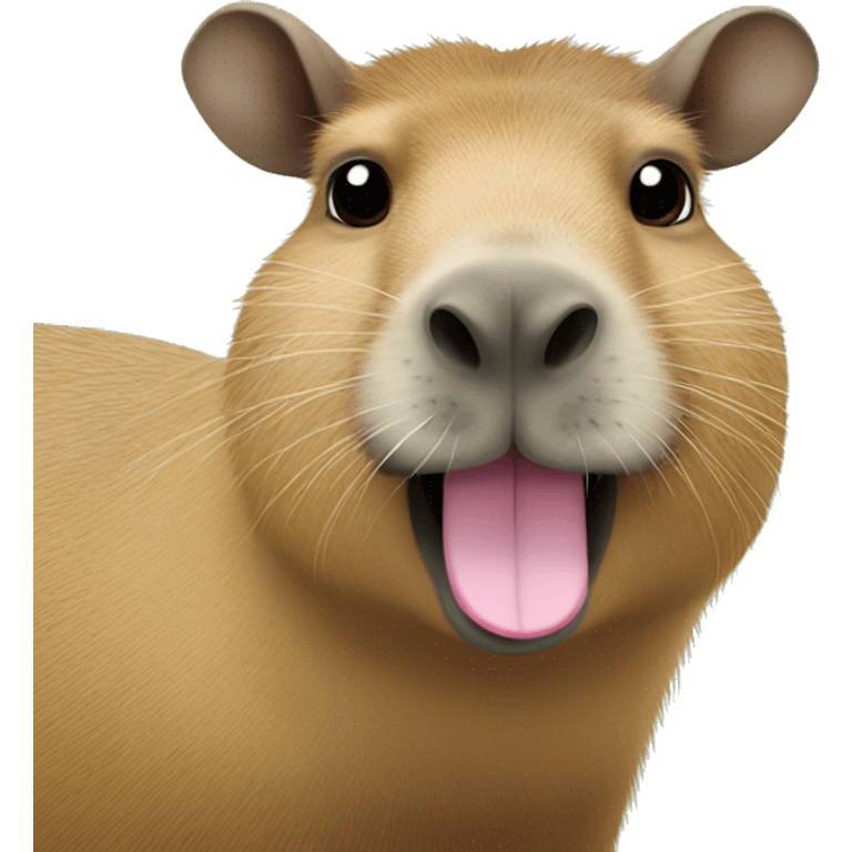 capybara with mexican moustache  emoji