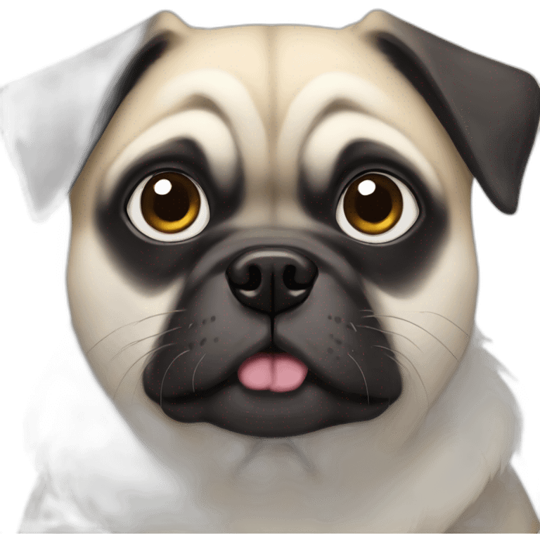 Pug husky emoji