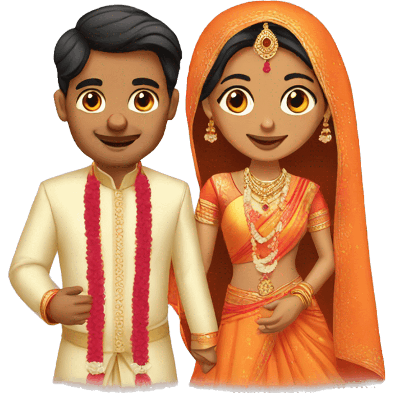 Indian wedding emoji