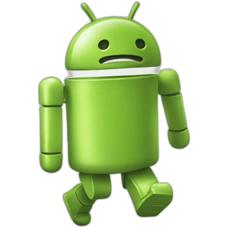 android-bugdroid-running emoji