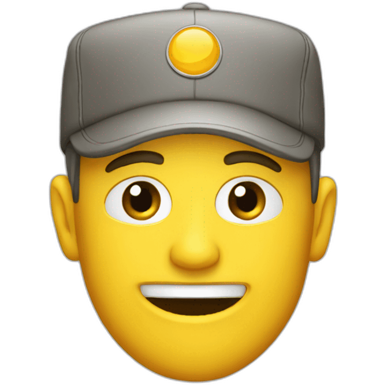 crispy driver hat emoji