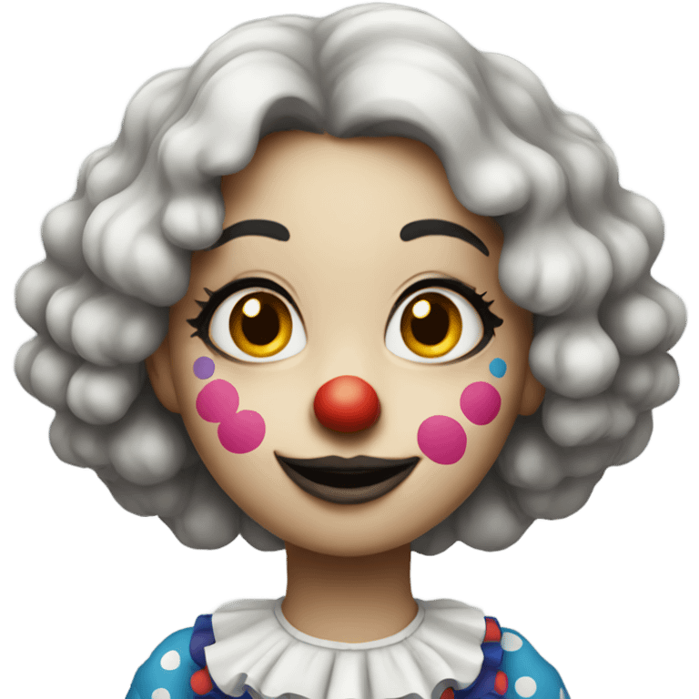 clown girl emoji