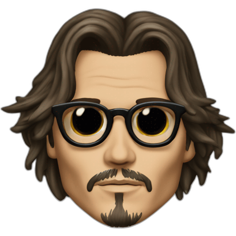 johnny depp as pirete emoji