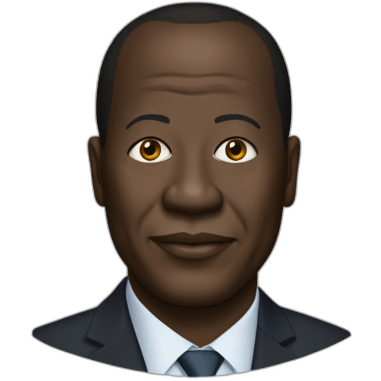 Alassane Ouattara emoji